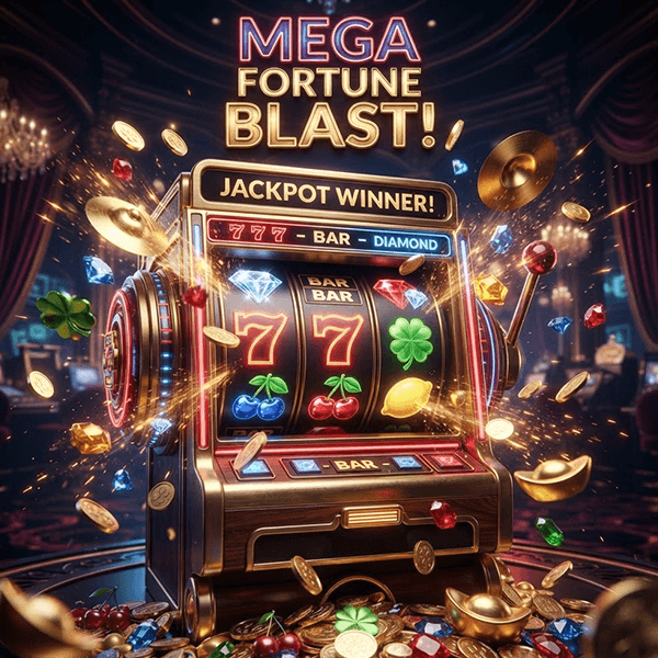 Premium casino interface with golden chips